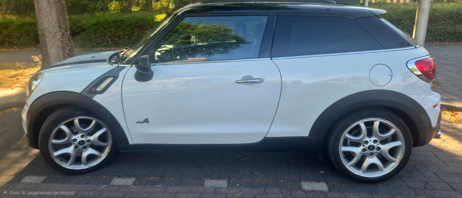 Mini Paceman Cooper S 140KW All4 2013 Wit, Auto's, 183 pk, 1345 kg, 15 km/l, 750 kg