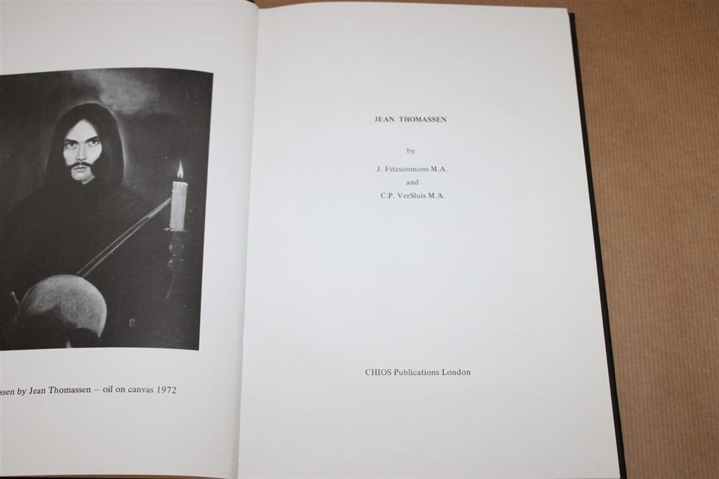 Boek over de werken van Jean Thomassen., Ophalen of Verzenden, Gelezen