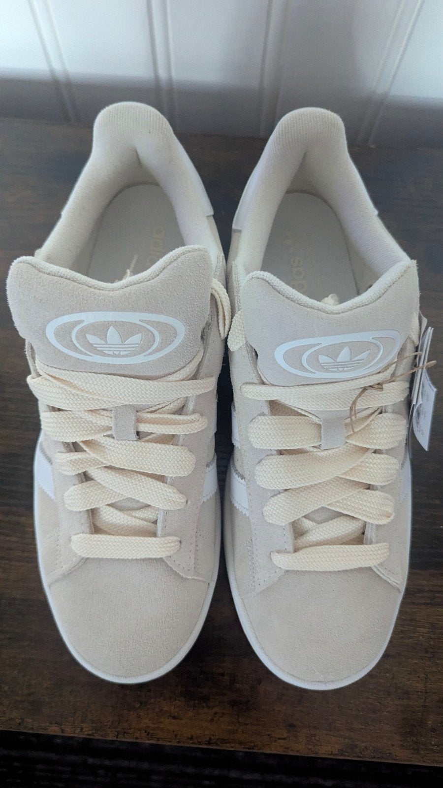 Nieuwe Adidas Campus 00s sneakers - creme - Maat 44, Ophalen, Wit, Nieuw, Sneakers of Gympen