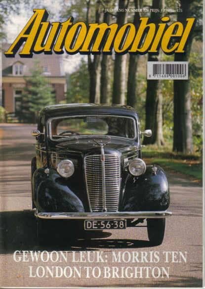 Automobiel 126 1990 : Renault 16 - Morris Ten - Austin A70, Ophalen of Verzenden, Gelezen, Algemeen