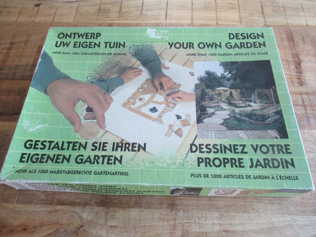 Tuin ontwerp uw eigen tuin doos van Fosch Box, Boeken, Ophalen of Verzenden, Zo goed als nieuw, Tuinontwerpen