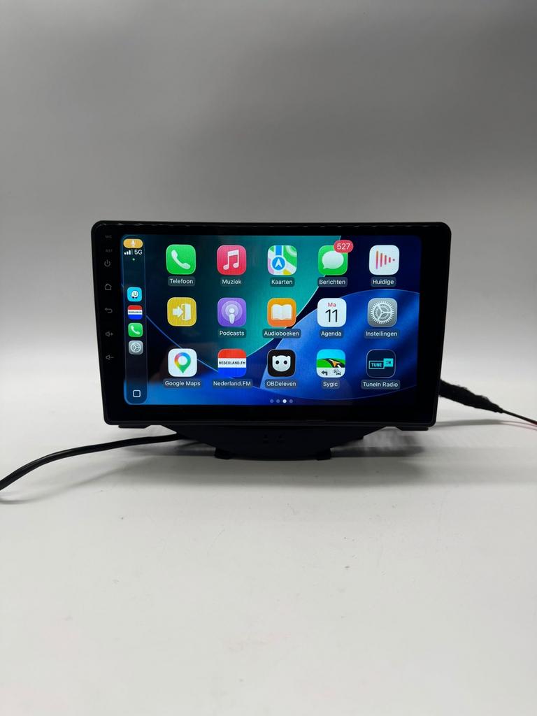 9 Inch Android Autoradio CarPlay & Android Auto Toyota Aygo/, Ophalen of Verzenden, Nieuw