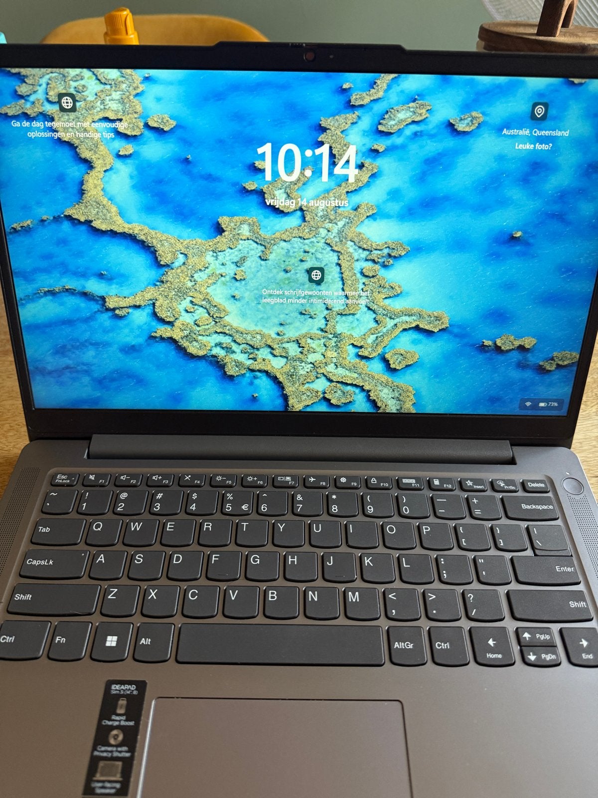 Lenovo IdeaPad Slim 3 - Perfect voor school, incl. oplader, Ophalen, 8 GB, Minder dan 2 Ghz, Zo goed als nieuw