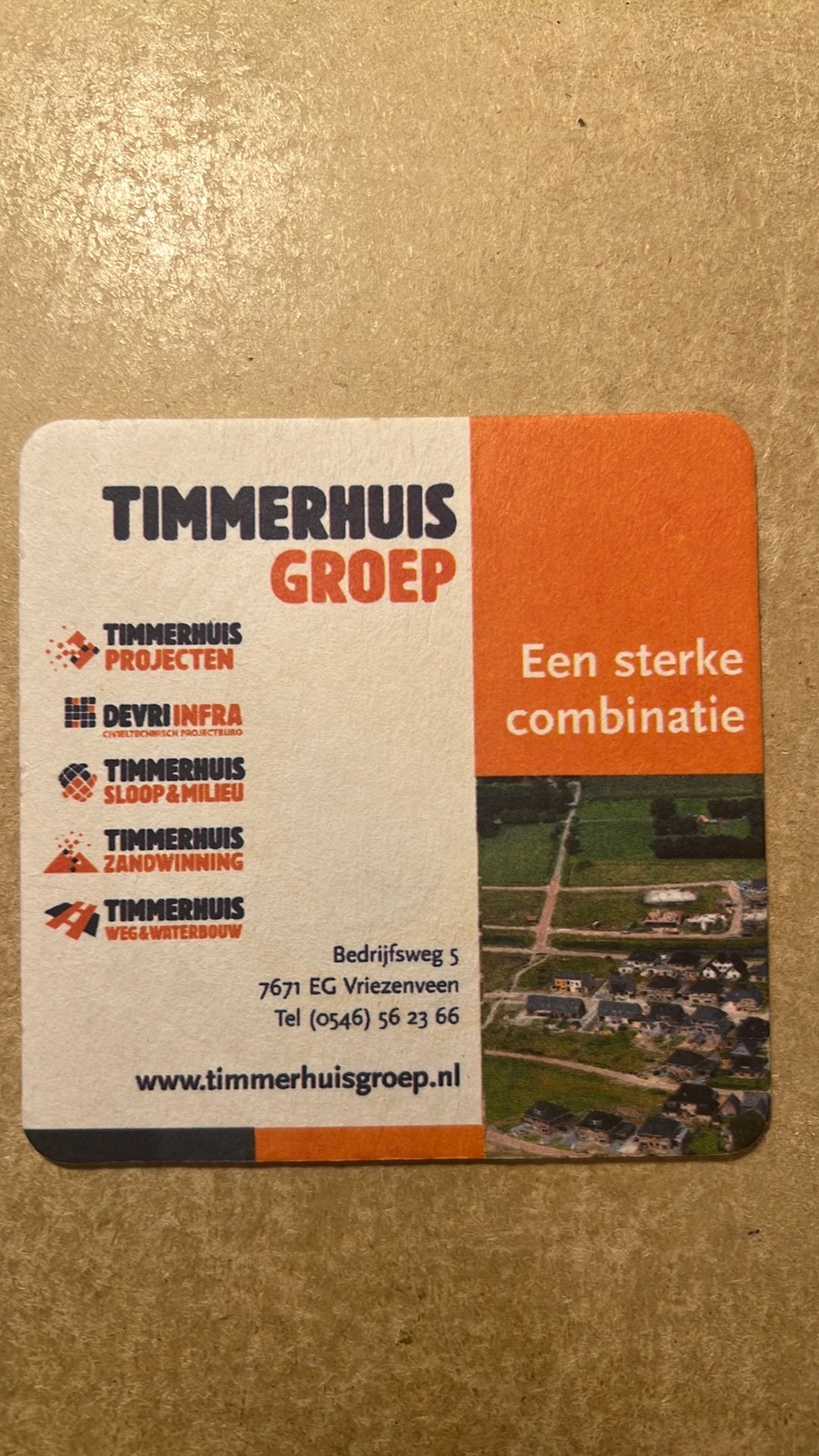 Bierviltje, Ophalen of Verzenden, Zo goed als nieuw, Viltje(s), Overige merken