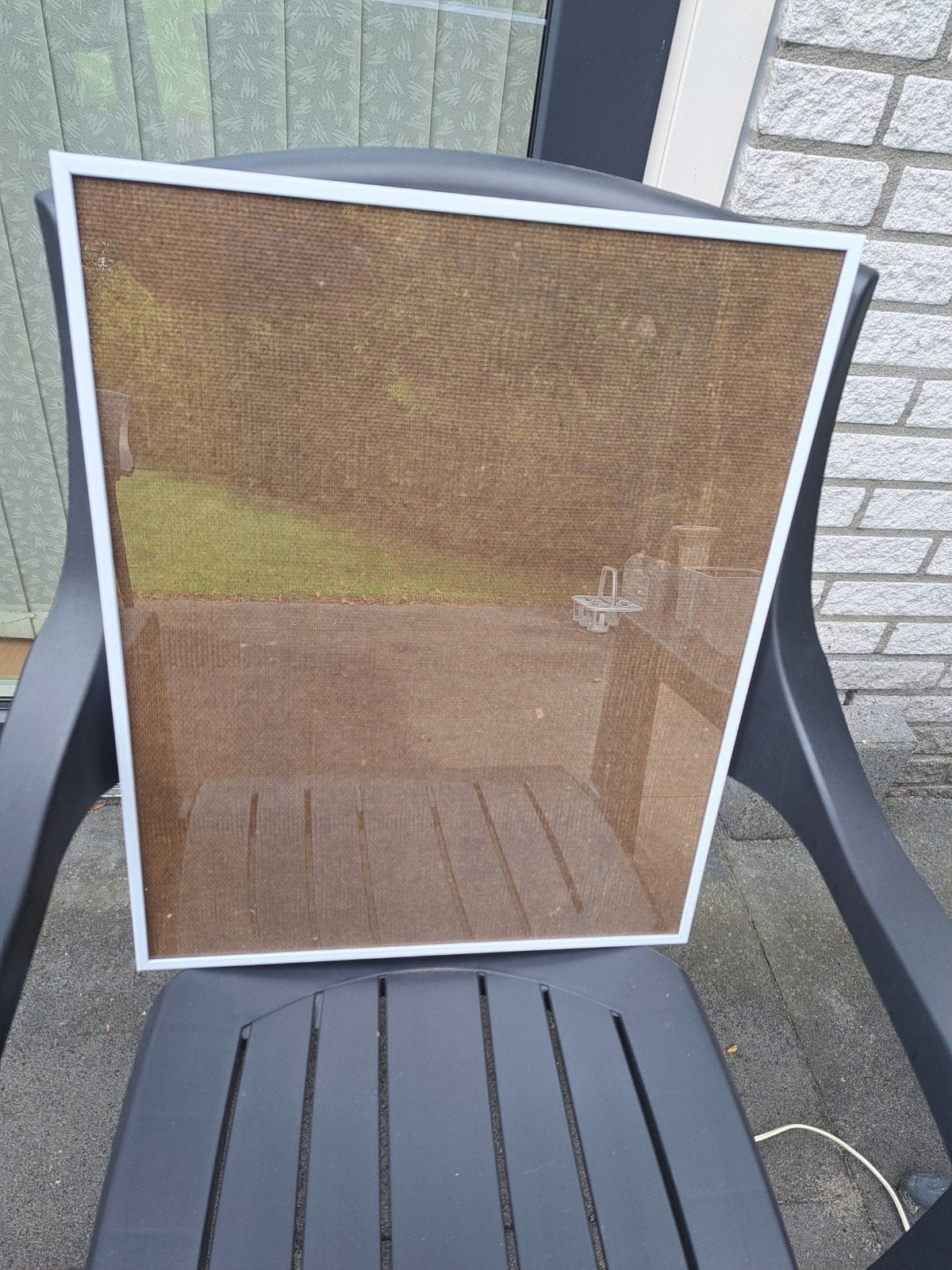Fotolijst 50 x 40 cm, Huis en Inrichting, Ophalen, Overige materialen, Gebruikt, Fotolijst