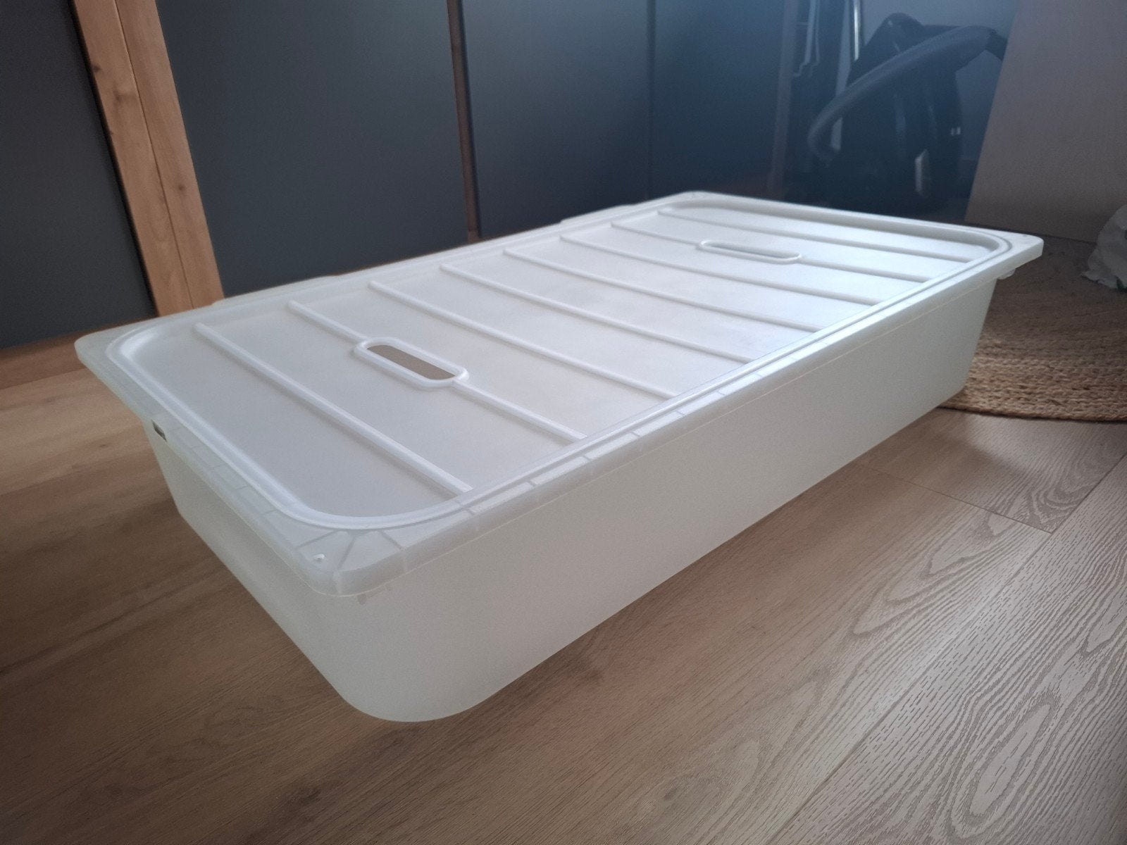 Opbergbox voor onder bank of bed - 92,5x54,5x18 cm, Huis en Inrichting, Woonaccessoires | Kisten, Ophalen