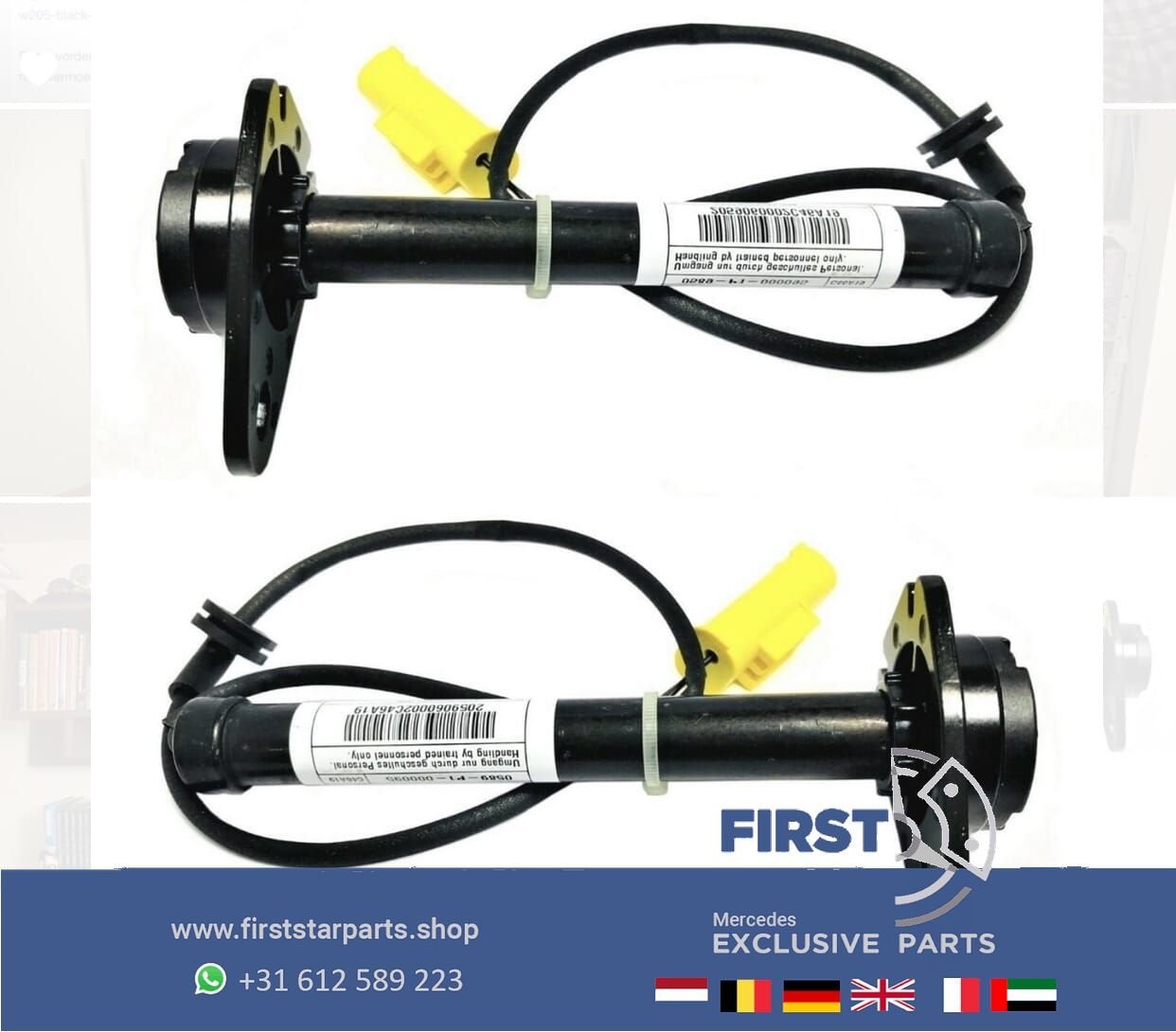 MOTORKAP CRASH SENSOR PINNEN SET LINKS RECHTS W176 W177 W117, Gebruikt, -, Ophalen of Verzenden, -