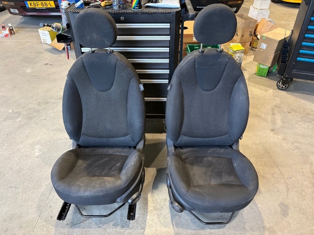 Voorstoelen Mini Clubman R55 met airbag, Auto-onderdelen, Interieur en Bekleding, Ophalen, Gebruikt, Mini