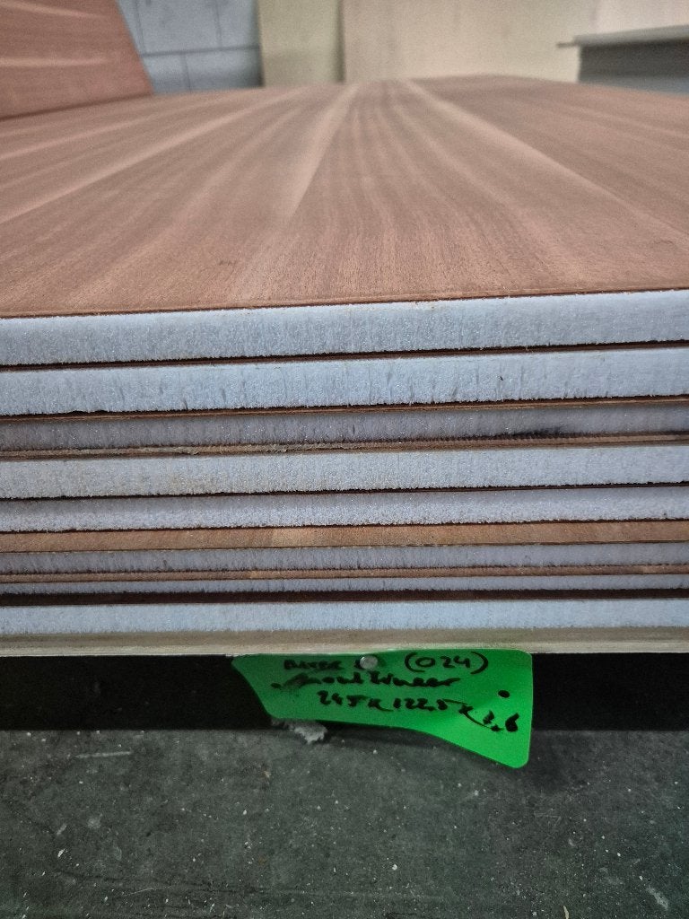 Airex PVC schuim platen met echt houtfineer ( 024 ), Ophalen, Minder dan 20 mm, Nieuw, Nb