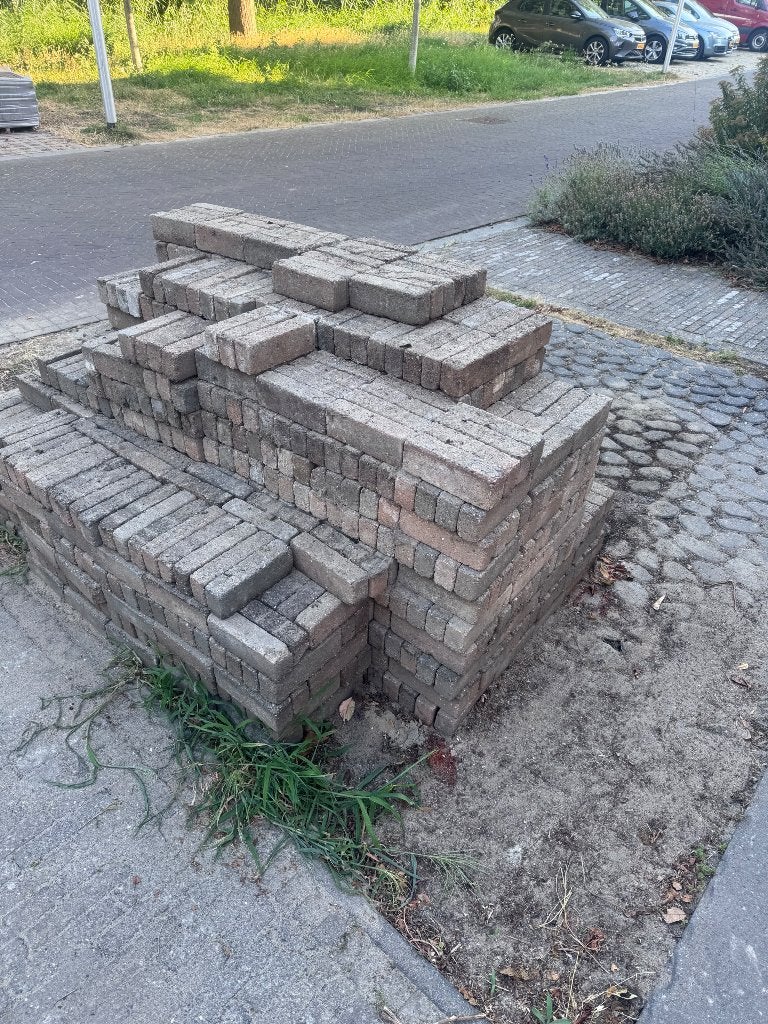Gebakken stenen, Ophalen, Zo goed als nieuw, 5 tot 10 m², Klinkers