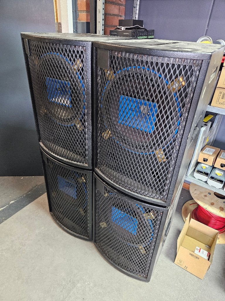 4x AD-1 / Audience Delight Luidspreker, Gebruikt, Overige typen, 120 watt of meer, Ophalen