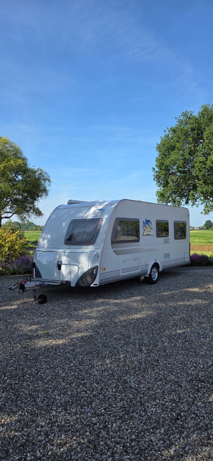 Knaus Azur 500 FU Bj. 2008 NL- Premium Line uitvoering, Rondzit, Schokbreker, Frans bed, Particulier