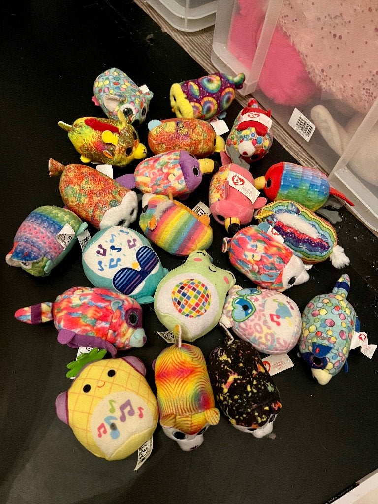 Verzameling McDonald‘s knuffels Ty Teeny Tys Squishmallows, Overige typen, Ophalen of Verzenden, Zo goed als nieuw, Klein (minder dan 20 cm)