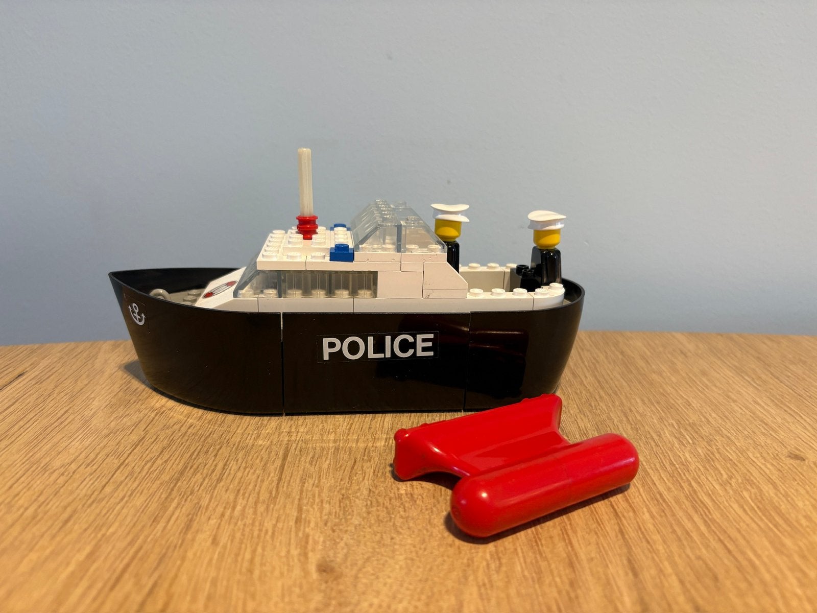 Lego 314 police boat met instructie, Compleet, Gebruikt, Overige thema's, Lego