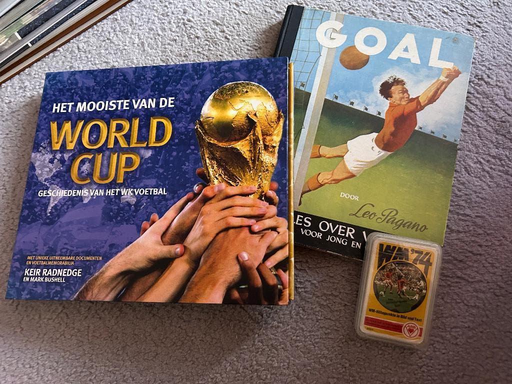 Voetbal boeken mooiste van world cup visual history, goal en, Boeken, Sportboeken, Gelezen, Balsport, Ophalen