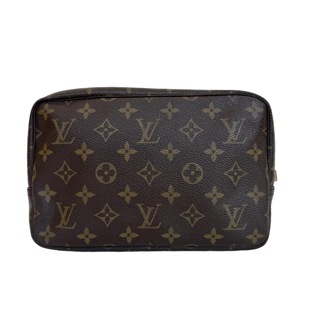 Louis Vuitton toilettas monogram toiletry trousse cosmetic, Verzenden, Zo goed als nieuw, Bruin, Jongen of Meisje