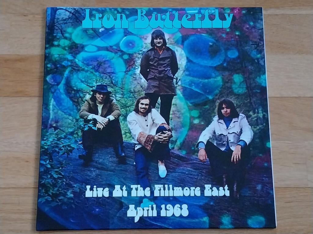 Lp - IRON BUTTERFLY  - Live at the Fillmore east, april 1968, Ophalen of Verzenden, Zo goed als nieuw