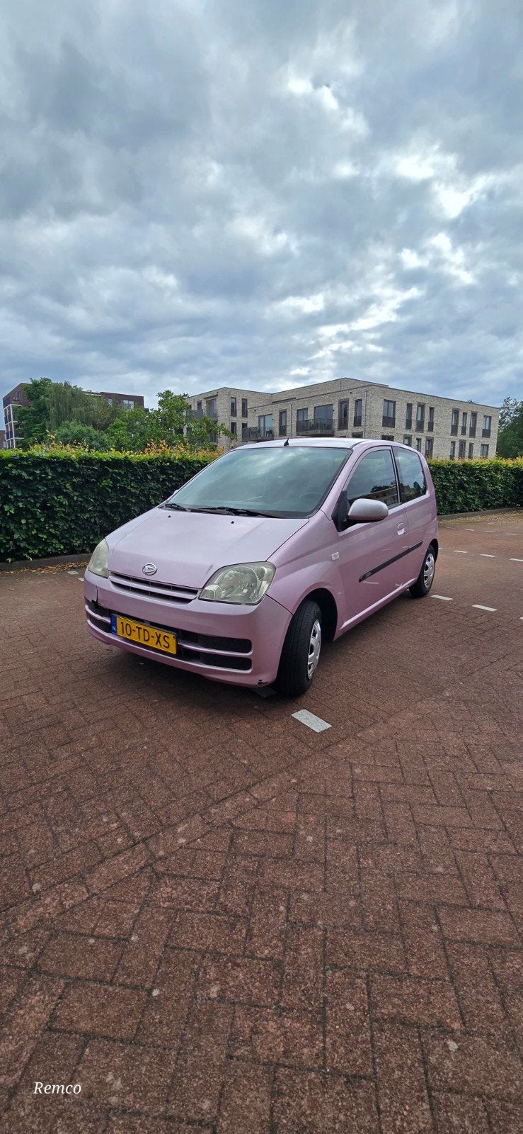 Daihatsu Cuore 1.0 3D 2006 lila/roze, Auto's, Daihatsu, 600 kg, 18 €/maand, Cuore, Origineel Nederlands