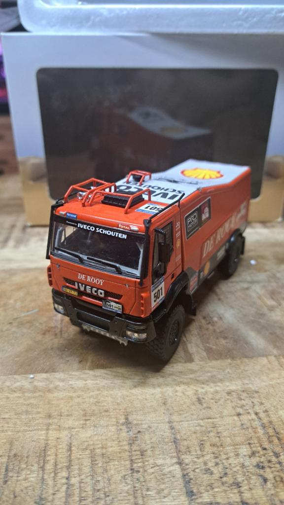 Dakar truck startnummer 501, Overige merken, 1:50 of kleiner, Ophalen of Verzenden, Zo goed als nieuw