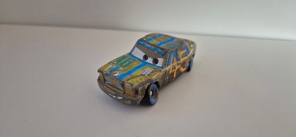 Disney Pixar Cars T-Bone #45 Thunder Hollow, Ophalen of Verzenden, Gebruikt