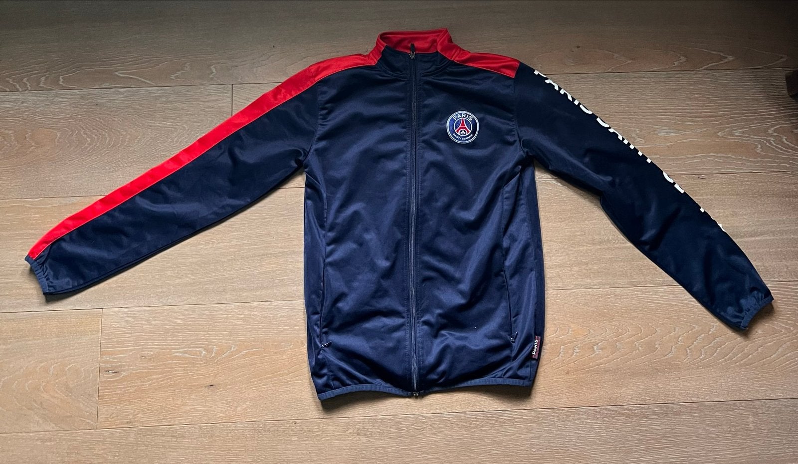 PSG Trainingsjack - Maat 14 (ca. 152-158), Blauw, Overige maten, Ophalen of Verzenden, Voetbal