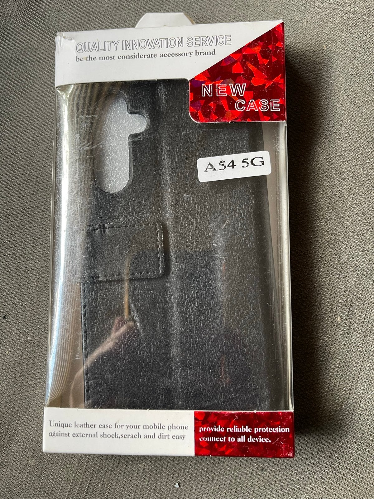 Nieuwe zwarte flipcase voor Samsung Galaxy A54 5G, Ophalen of Verzenden, Nieuw, Flipcase