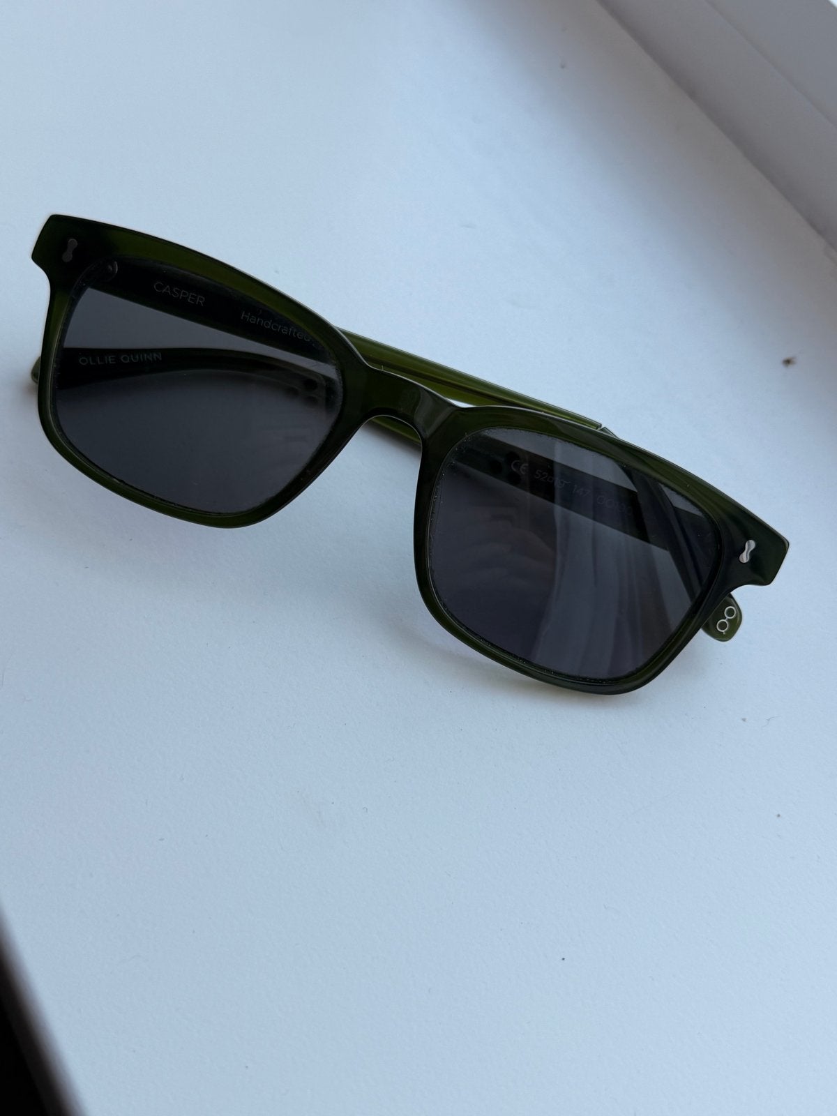 Ollie Quinn Casper Bril – Tijdloze Stijl & Premium Kwaliteit, Overige merken, Nieuw, Ophalen of Verzenden, Groen