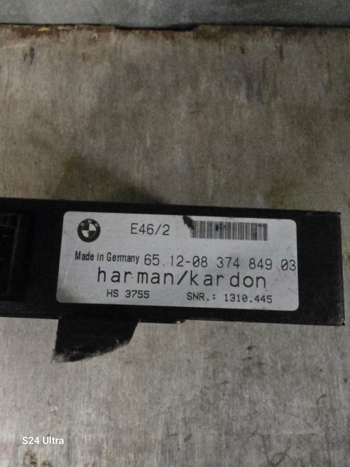 Bmw e46 versterker harman kardon 374 849 03, Auto-onderdelen, Ophalen of Verzenden, Nieuw, BMW
