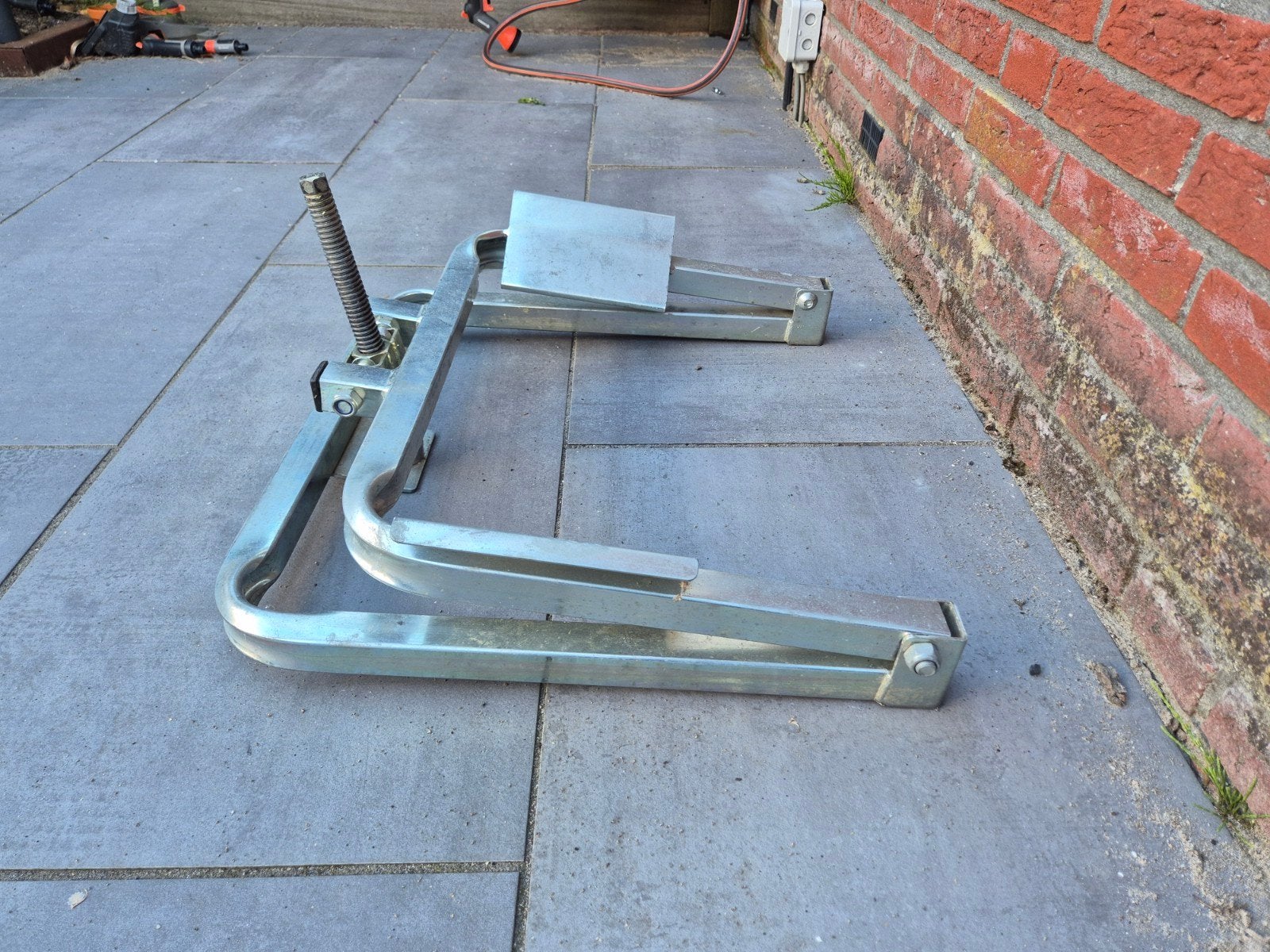 Leveler voor caravan of vouwwagen, Caravans en Kamperen, Caravan accessoires, Ophalen, Gebruikt