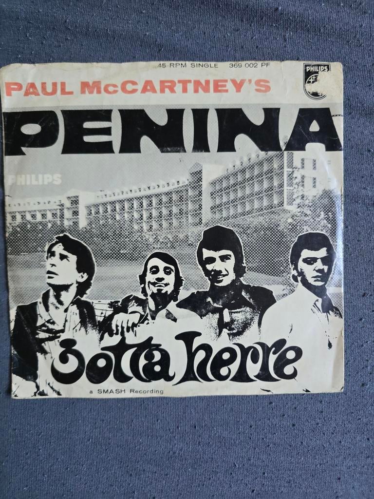 Penina PAUL MCCARTNEY ZELDZAAM, Cd's en Dvd's, Vinyl Singles, Ophalen of Verzenden, Zo goed als nieuw, Pop