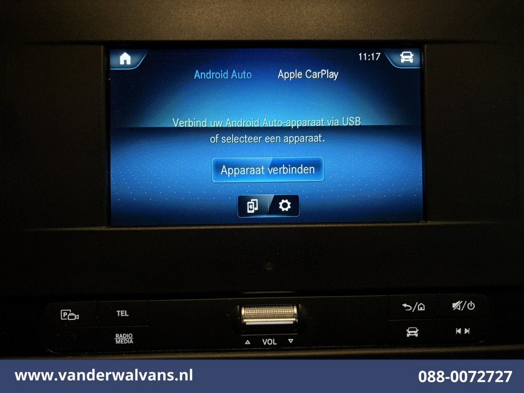 Mercedes-Benz Sprinter 314 CDI 143pk 3500kg Trekhaak L2H2 Eu, Stof, Wit, Mercedes-Benz, Bedrijf