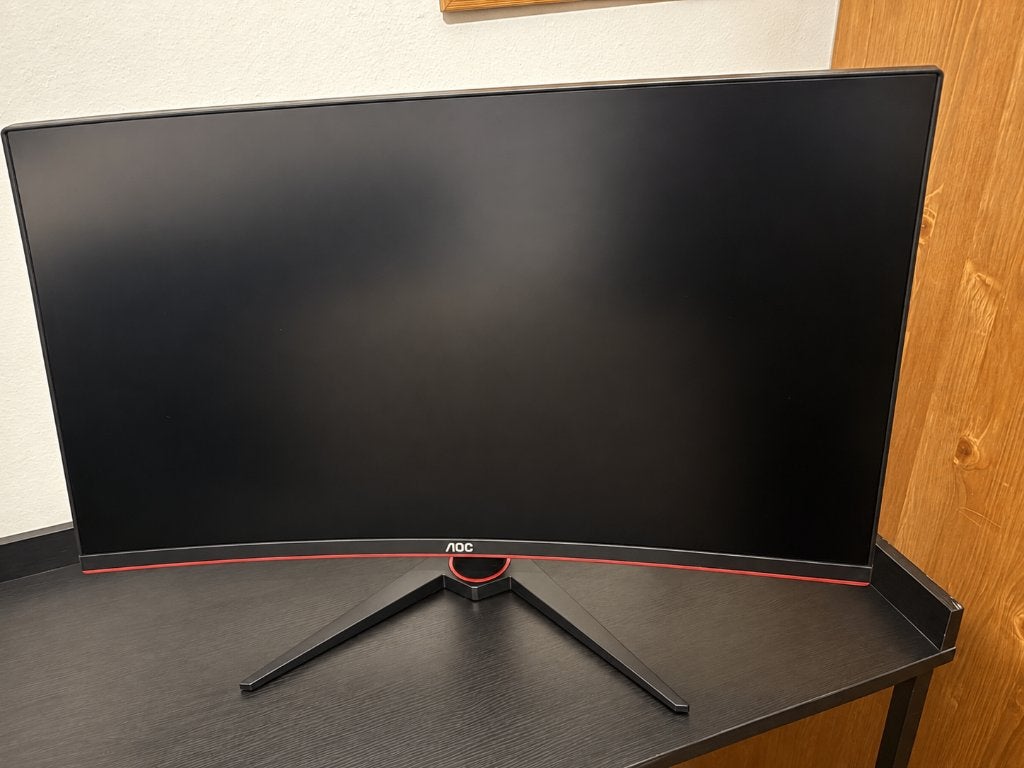 AOC CQ32G1 31,5 inch curved QHD 144Hz monitor, Gebruikt, 3 tot 5 ms, 101 t/m 150 Hz, VA