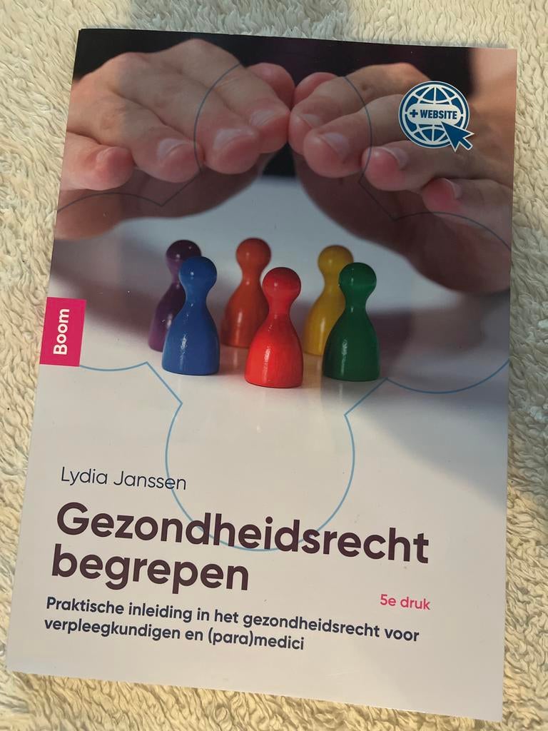 Gezondheidsrecht begrepen - Lydia Janssen, Ophalen of Verzenden, Zo goed als nieuw, Lydia Janssen, Nederlands