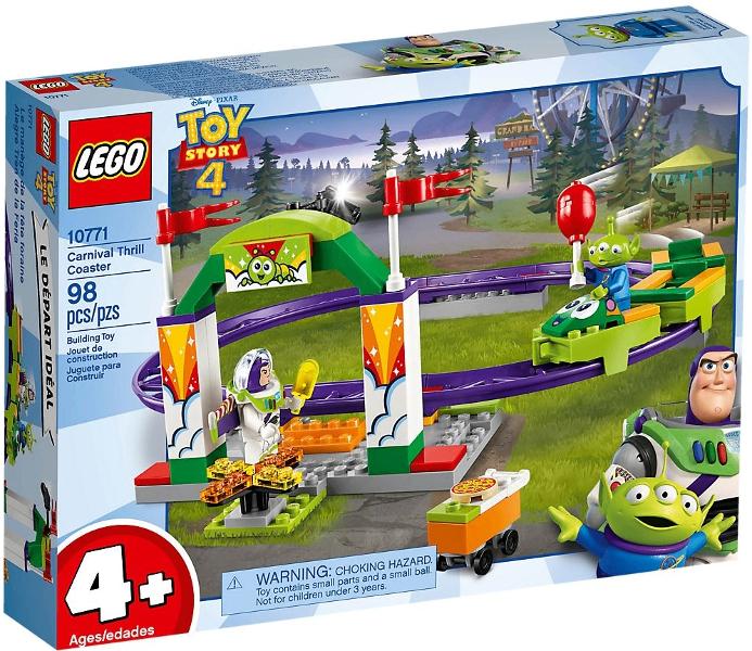Lego Toy Story set 10771  Carnival Thrill Coaster, Ophalen of Verzenden, Nieuw, Complete set, Lego