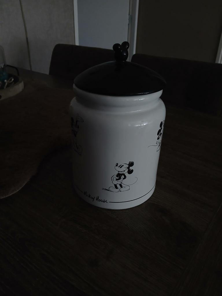 Disney land parijs koekjes pot, Ophalen, Zo goed als nieuw, Beeldje of Figuurtje