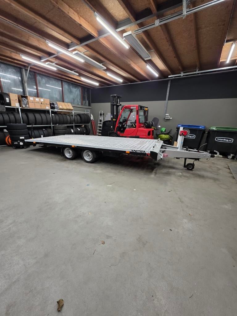NPS 3000 kg Aluminium Aanhanger - 2 Asser, Ophalen of Verzenden