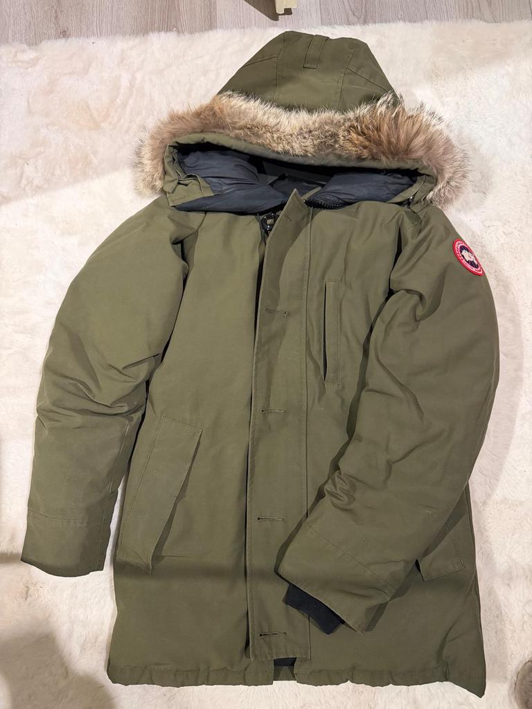 Canada Goose Chateau Parka met afneembaar BONT!, Ophalen of Verzenden, Zo goed als nieuw, Maat 46 (S) of kleiner, Zwart