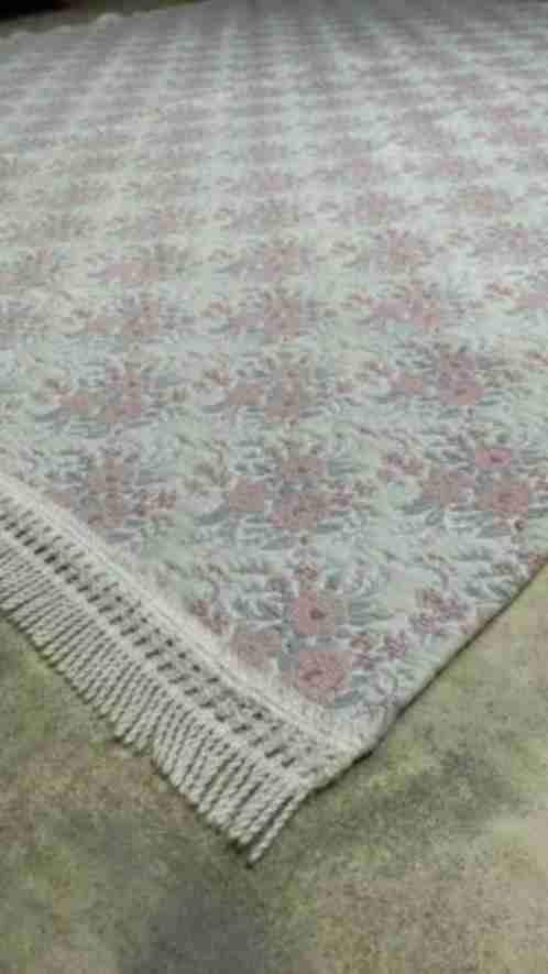 Grandfoulard kleed sprei woondeken bloemmotief 230/220, Gebruikt, Etten-Leur, DJT@dejuistetoon.eu, Ophalen of Verzenden