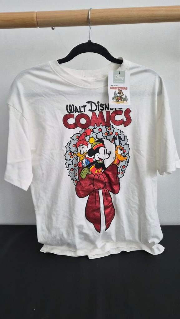 Kerst disney oversized, Kleding | Dames, Ophalen of Verzenden, Nieuw, Zwart, Korte mouw