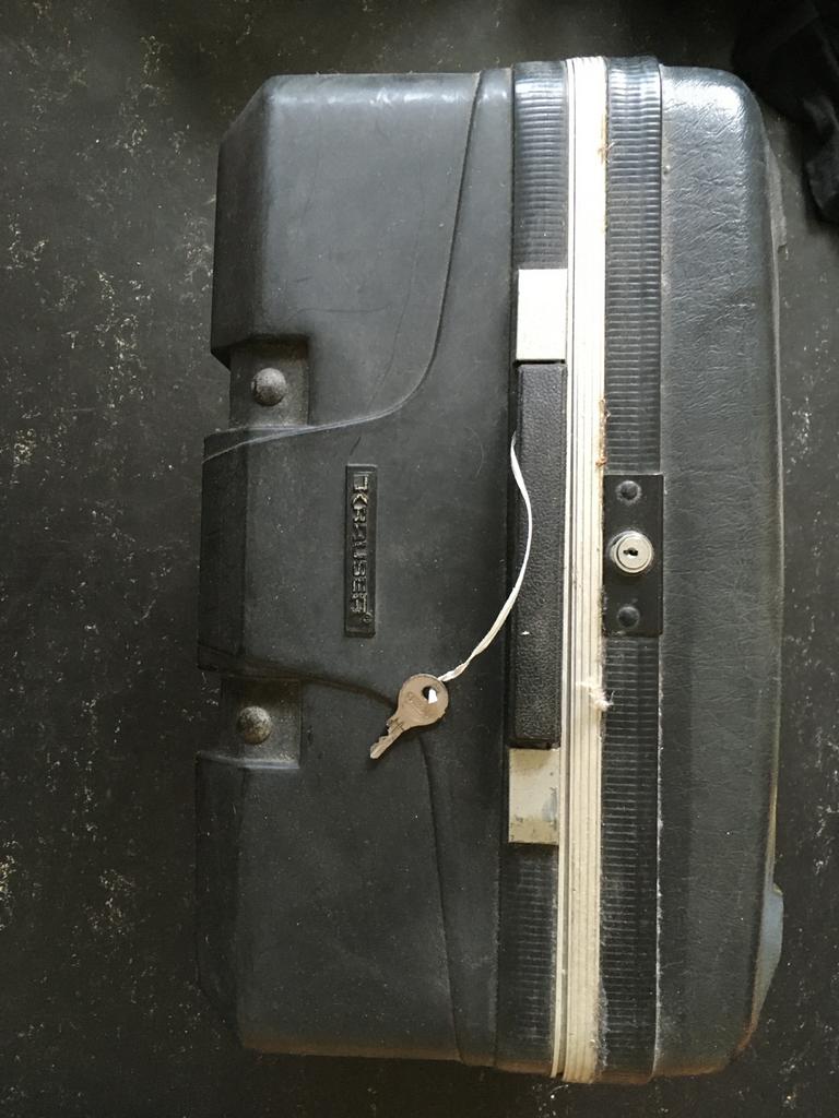 Handige Motor Koffer, Ophalen, Gebruikt, Hard kunststof, Slot