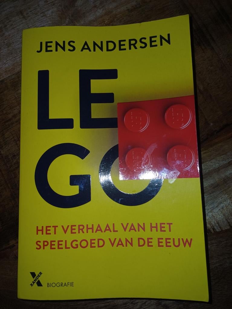 LEGO: Het verhaal van het speelgoed van de eeuw, Ophalen of Verzenden, Zo goed als nieuw, Jens Andersen, Overige