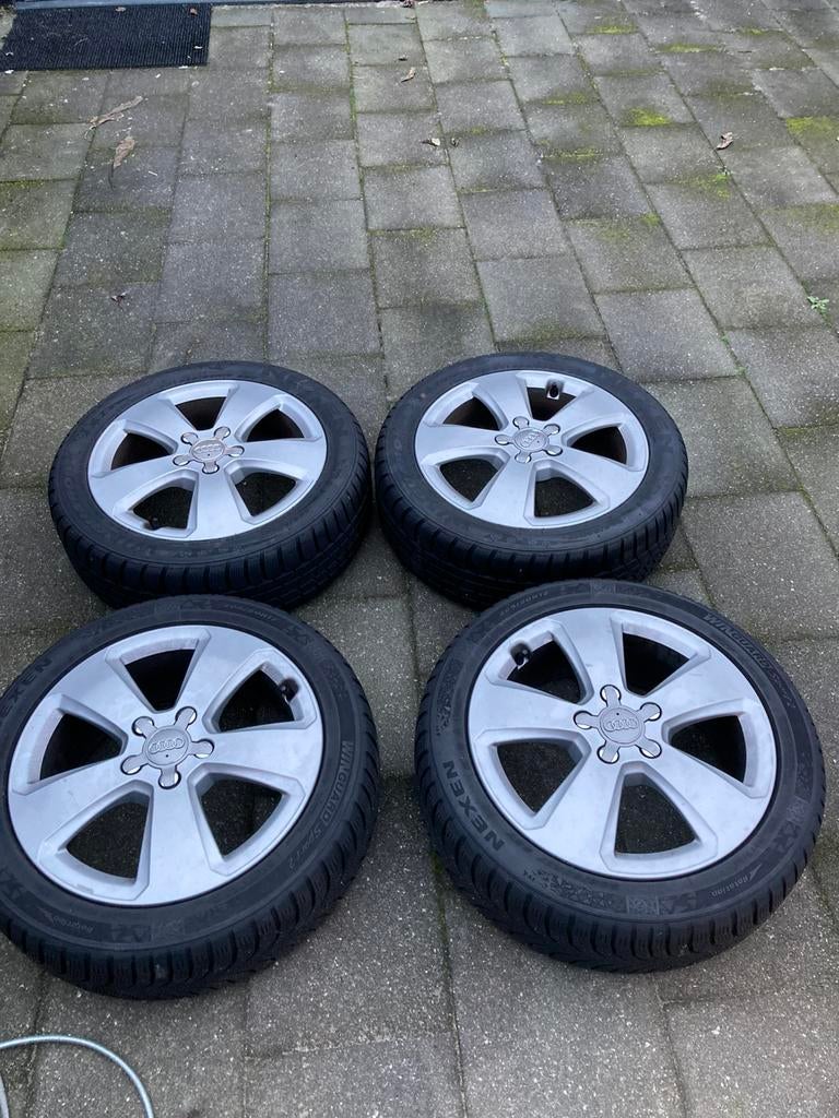 Originele Audi S3 velgen 205/50/R17 - winterbanden, 17 inch, 205 mm, Winterbanden, Ophalen of Verzenden