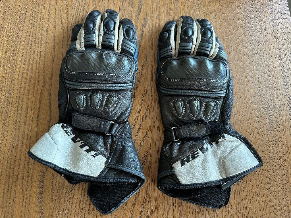 Rev'it! PX2 motorhandschoenen leer maat L, Heren, Ophalen of Verzenden, Tweedehands, Handschoenen