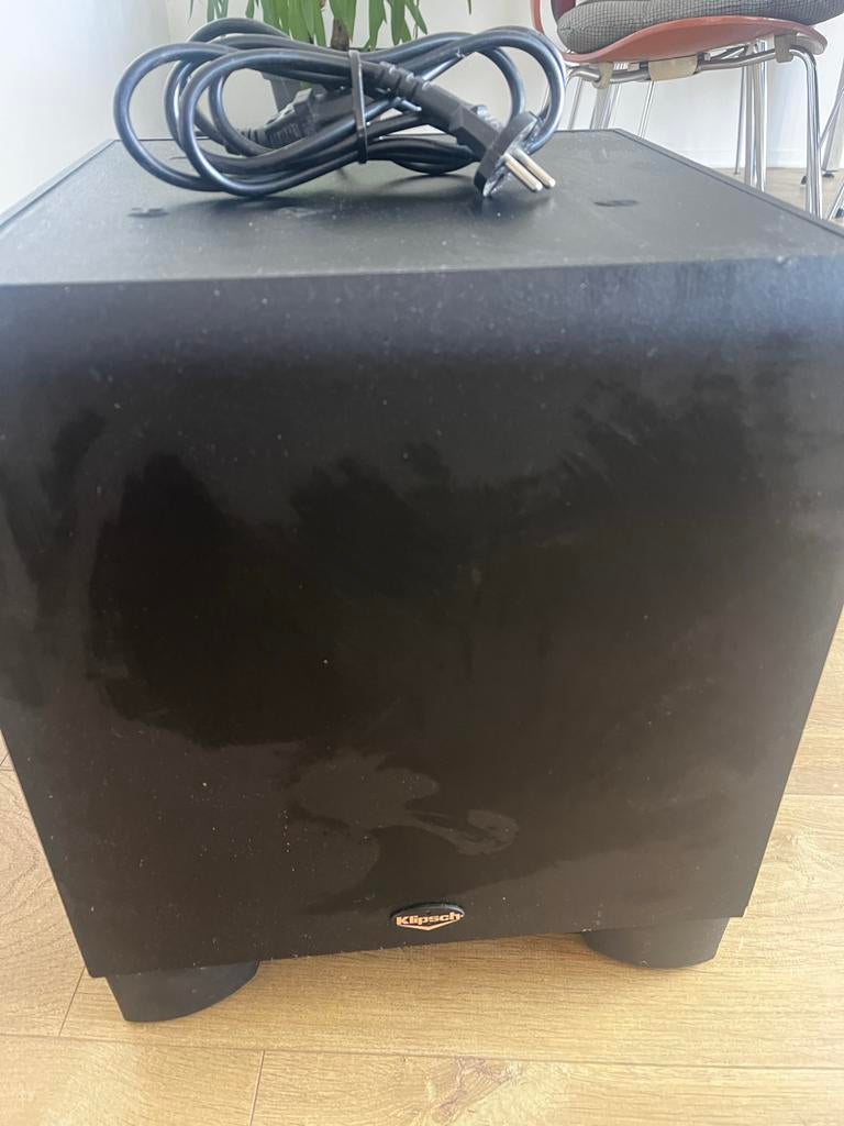 Klipsch KSW-10 Subwoofer - Krachtige Bass, Audio, Tv en Foto, Luidsprekers, Gebruikt, Subwoofer, 120 watt of meer, Ophalen