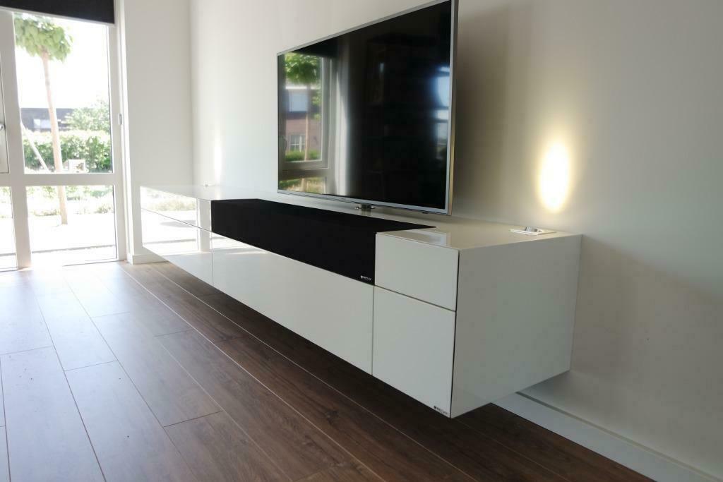hoogglans zwevend soundbar meubel voor soundbars  Artyx (46), Huis en Inrichting, Ophalen, Nieuw, 200 cm of meer, Minder dan 100 cm