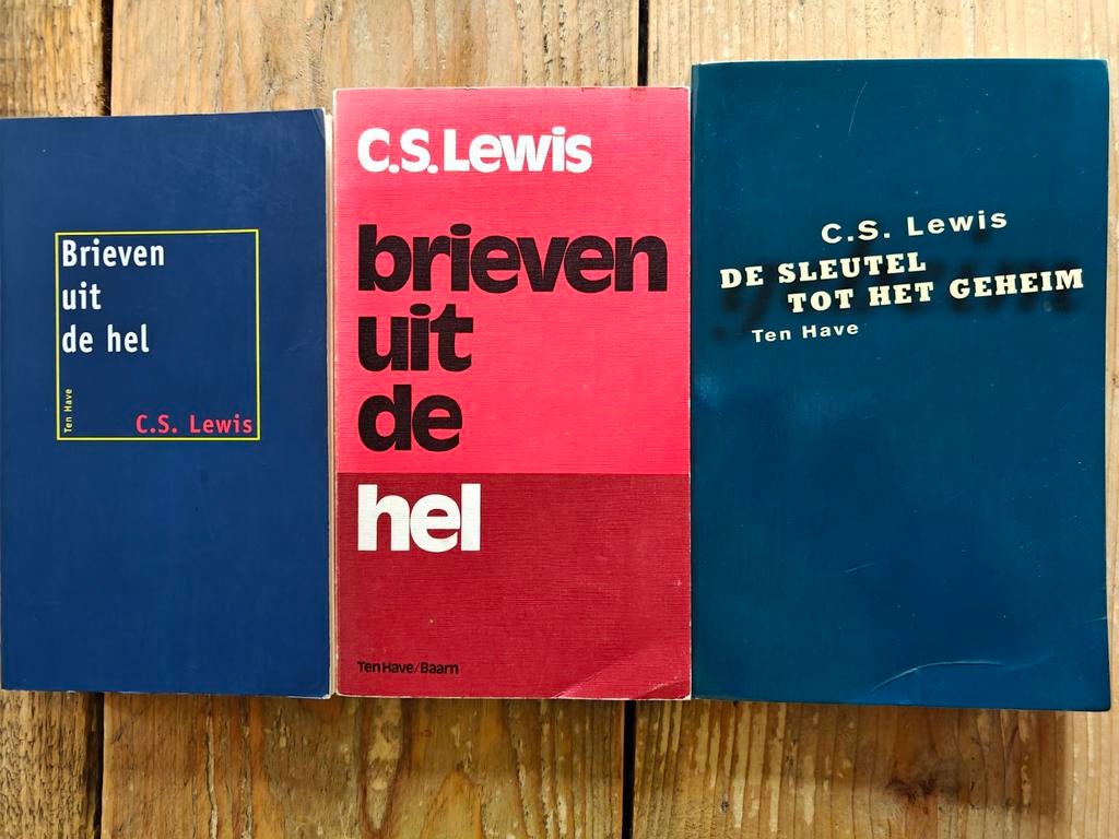 3 Boeken van C.S Lewis., Ophalen of Verzenden, Zo goed als nieuw