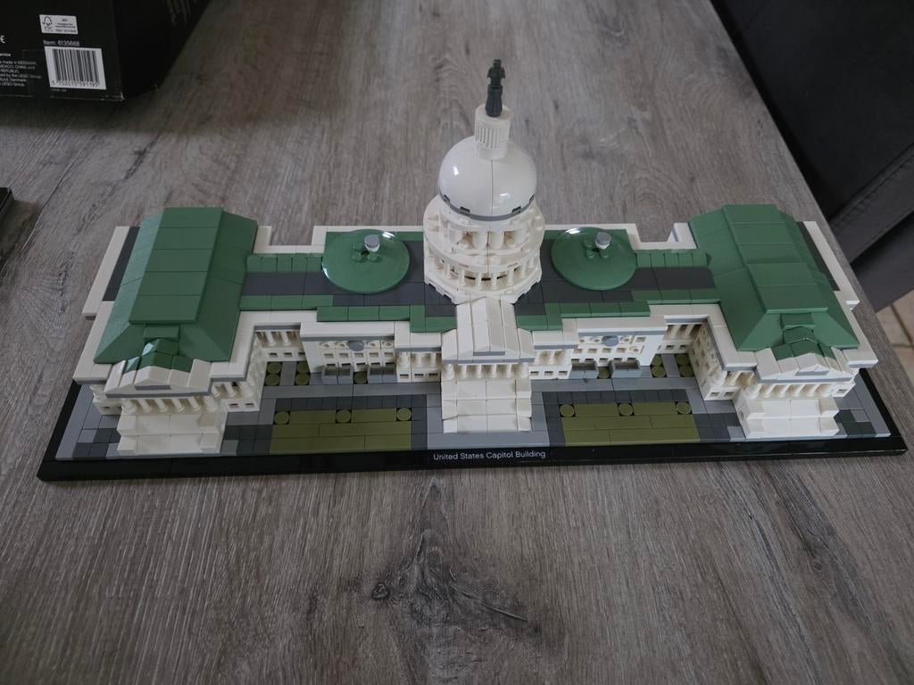 Lego Architecture United States Capitol Building, Ophalen, Zo goed als nieuw, Complete set, Lego