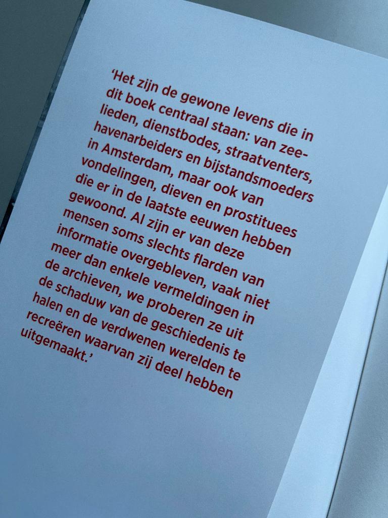 In de schaduw van de stad. Nieuw / 2023 gewone Amsterdammers, Boeken, Geschiedenis | Stad en Regio, Ophalen of Verzenden, Nieuw