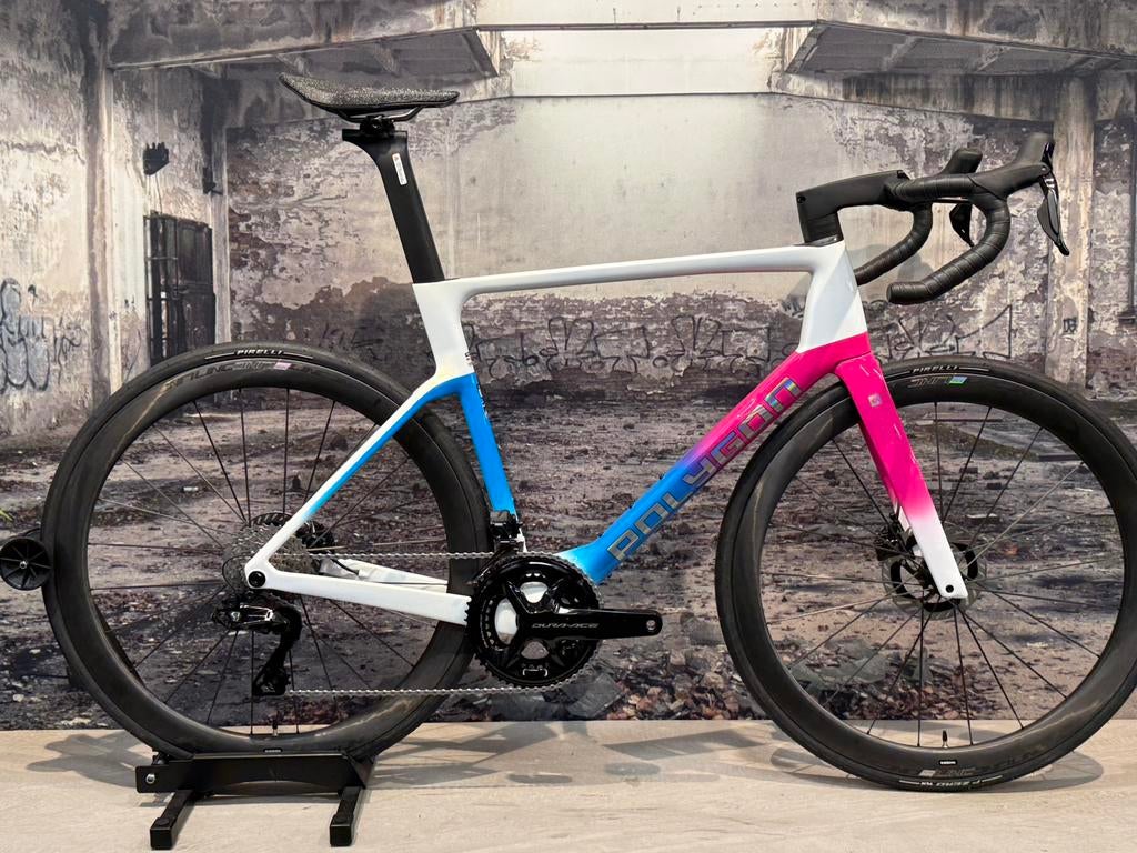Polygon helios racefiets dura ace di2, Fietsen en Brommers, Carbon, Zo goed als nieuw, Po, Gon