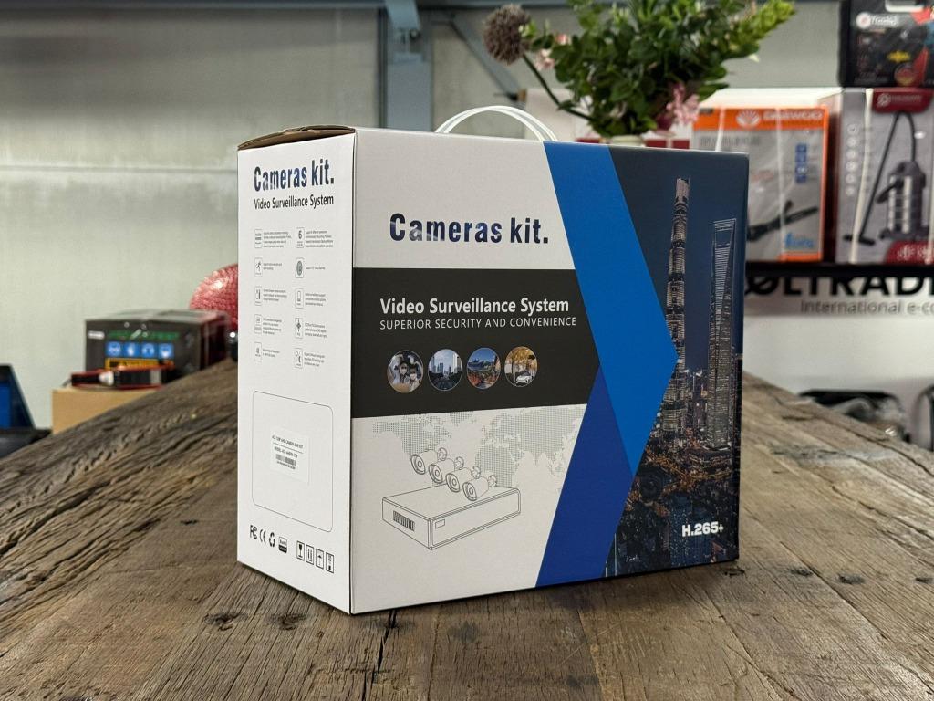 Beveiligingscamera's | Bedraad | 4 PCS | NIEUW!, Ophalen of Verzenden, Nieuw, Buitencamera